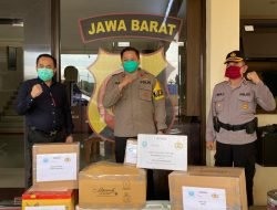 Dukung Polisi Hadapi Covid-19,  PT. Sagara Purnama dan Marwah Skin Clinic Donasikan APD