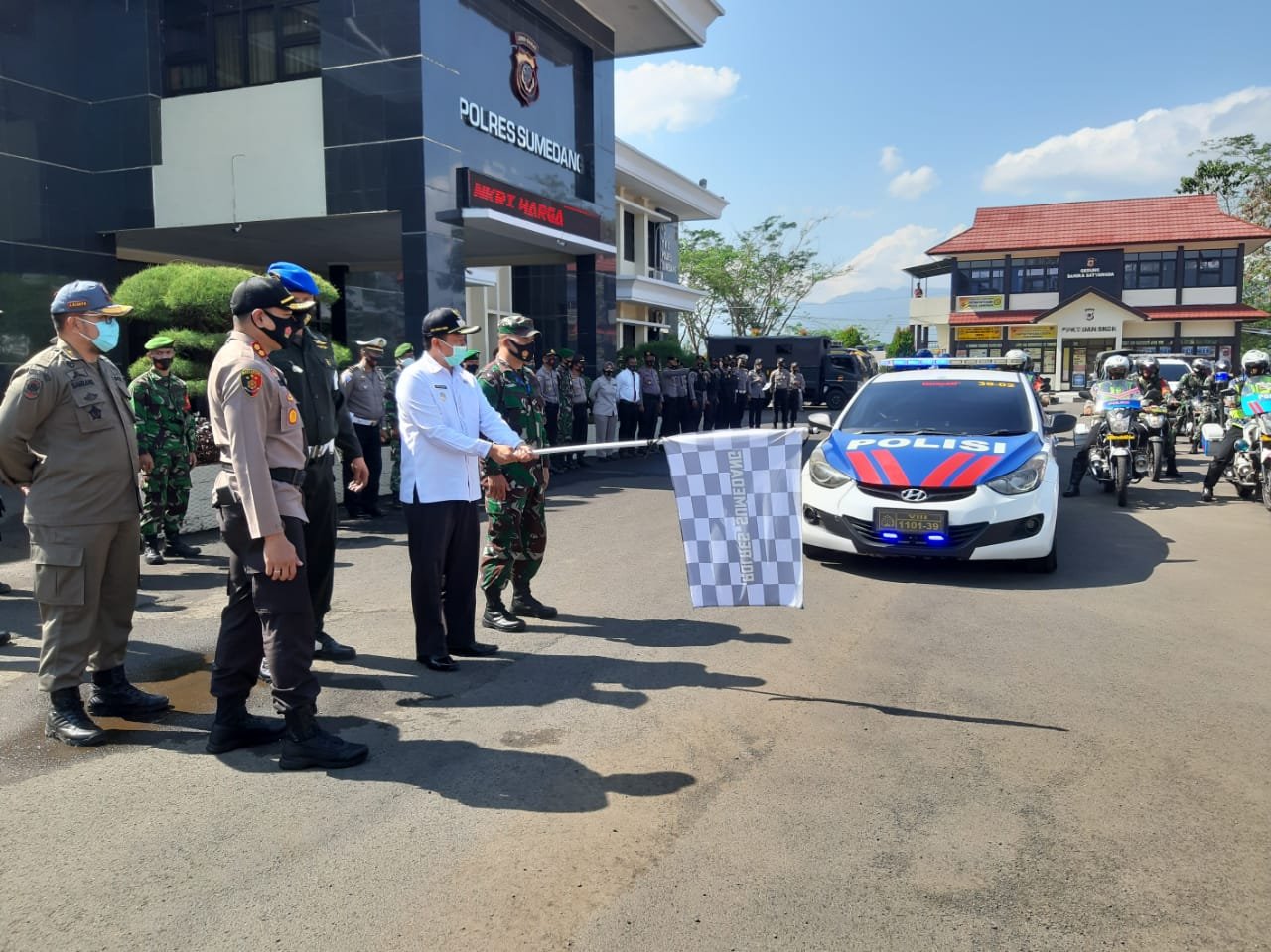 Tingkatkan Disiplin Masyarakat, Polres Sumedang Bentuk Tim Pemburu Pelanggar Prokes