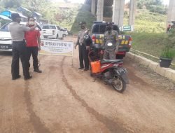 Tekan Penyebaran Covid-19, Polsek Rancakalong Lakukan Operasi Yustisi Secara Mobile dan Stasioner