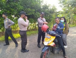 Kapolsek Surian, Pimpin langsung Ops Yustisi