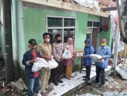 Gara-gara Tiang Listrik, Rumah Janda di Desa Kertamekar Rusak Berat