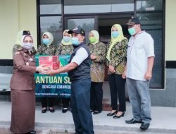 Kejari Sumedang, Salurkan Bantuan bagi Bencana Longsor di Cimanggung