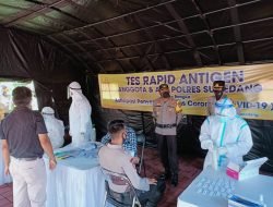 Cegah Penyebaran Covid-19 di Internal dan Keluarga, Polres Sumedang Bentuk Tim Tracing