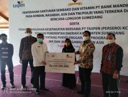 Bank Mantap Salurkan, Ribuan Paket Sembako dan Vitamin bagi Warga Terdampak Longsor di Sumedang