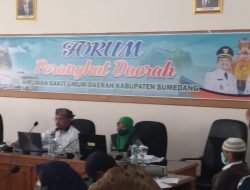 RSUD Sumedang, Berharap Forum Perangkat Daerah Tidak Sekedar Formalitas