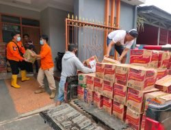 BPBD Sumedang, Suplai Kebutuhan Logistik Korban Longsor Cimanggung