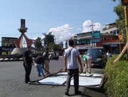 Optimalkan PAD, Bappenda Sumedang Tertibkan Reklame Liar