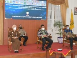 Secara Virtual, Bupati Sumedang Ikuti Hari Otonomi Daerah XXV  2021