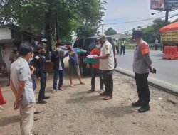 Pelanggaran Dimasa PPKM Darurat oleh Pelaku Perjalanan di Posko Tomo