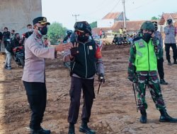 Kapolres dan Dandim 0610 Sumedang, Pimpin Eksekusi 9 Lahan Tol Cisumdawu