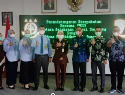 Disdik Sumedang Teken MoU Dengan Kejari