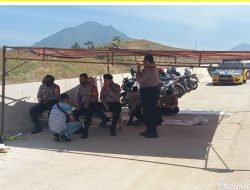 Polres Sumedang Terus Siagakan Personil Pengamanan Proyek Jalan Tol Cisumdawu di Blok Kopeng
