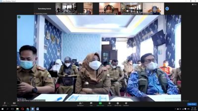 Bappppeda Sumedang Ikuti Verifikasi Lapangan Penyelenggaraan Kabupaten Sehat Tingkat Pusat Secara Virtual