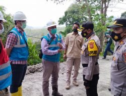 Jalan Ambles, Akses Penghubung Dua Desa di Jatigede Sumedang Ditutup Sementara