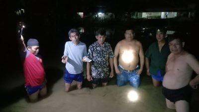 Warga Cilega Sakurjaya Was Was Terancam Banjir, Hujan Sebentar Air Naik 1 Meter