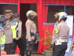 Operasi Lilin Lodaya 2021, Kapolres Sumedang Cek Kesiapan Pos Pengamanan Nataru