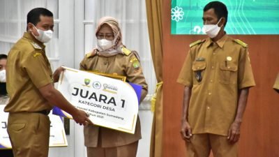 Desa Cibunar Juara I Gelar Inovasi antar Desa se-Kabupaten Sumedang