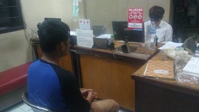 Sat Reskrim Polsek Jatinangor Tangkap Pelaku Penganiayaan