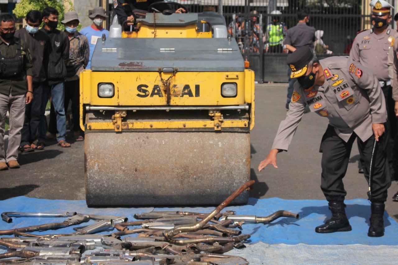 Kapolda Jawa Barat Irjen Pol Suntana kembali mengunjungi mako Polres Sumedang
