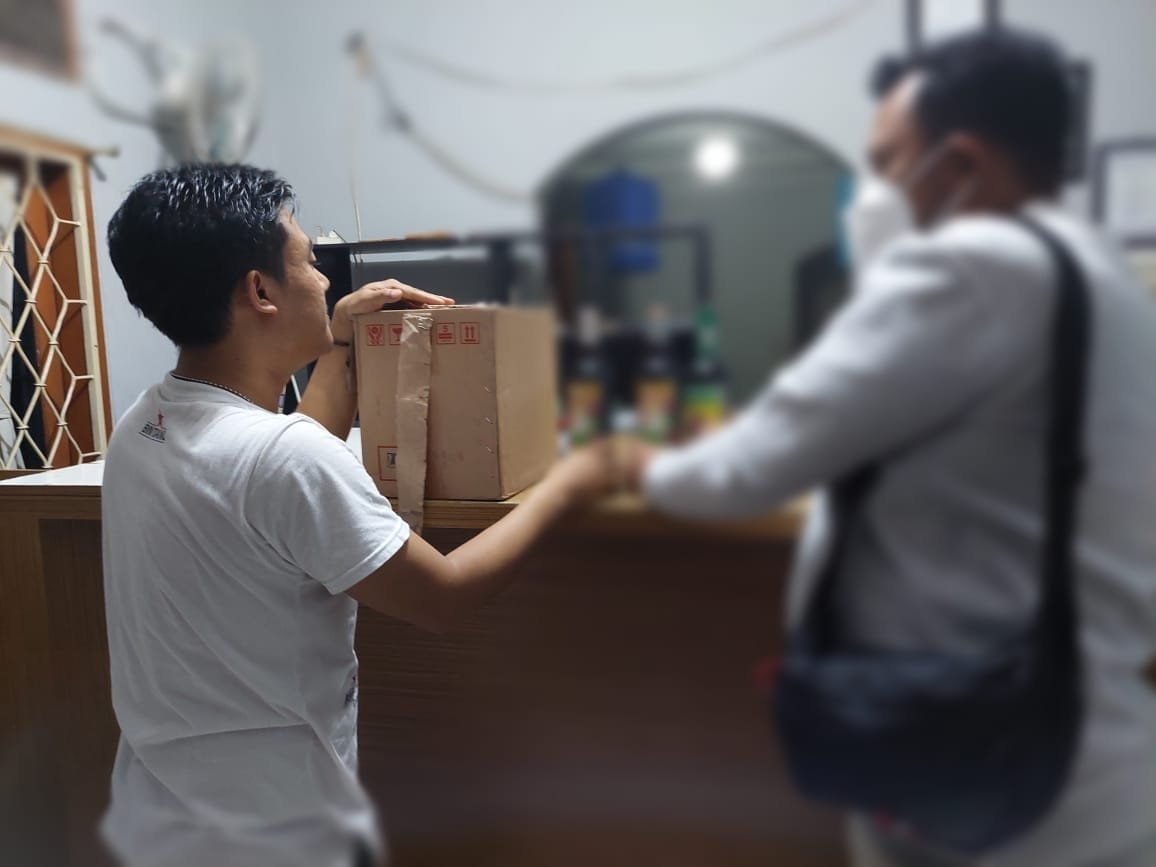 Rumah Kaca di Razia Polres Sumedang pada sabtu malam 12 Februari 2022