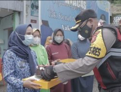 Kapolres Sumedang Beri Kejutan Kepada Tenaga Kesehatan di Hari PPNI ke-48