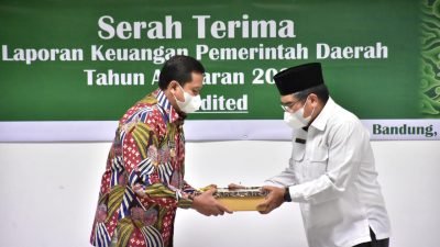 Bupati Sumedang H Dony Ahmad Munir menyambut baik atas rencana BPK RI Selasa 22 Maret 2022