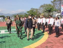 Jelang Ops Ketupat Lodaya 2022 Polres Sumedang Laksanakan Apel Gelar Pasukan