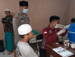 Gebyar Vaksin Ramadhan Polres Sumedang di Pondok Pesantren Asy-Sifaa Walmahmudiyah