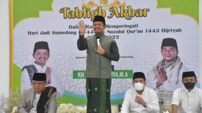 Tablig Akbar Awali Rangkaian Peringatan Hari Jadi Sumedang