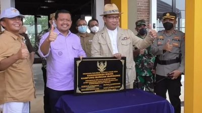 Kawasan Wisata Buricak Burinong Jatigede Diresmikan Gubernur