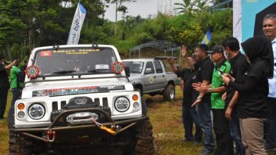 Sebanyak 80 Offroader Jelajahi Alam Margalaksana*