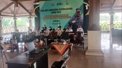 Polres Sumedang dan BNN Kab. Sumedang Peringatan Hani Secara Virtual
