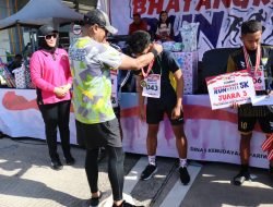Jelang HUT Bhayangkara Ke 76, Polres Sumedang Gelar Lomba Marathon Bhayangkara Run 5K