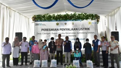 Kini  Listrik PLN Telah Mengalir ke Dusun Cisoka Citengah