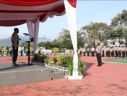 Sebanyak 68 Orang Anggota Polres Sumedang Naik Pangkat