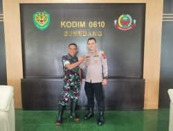 Hari Pertama Menjabat Kapolres Sumedang, AKBP Indra Setiawan Langsung Tancap Gas