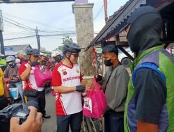 Meriahkan HUT RI ke 77, Kapolres Sumedang Gelar Fun Bike