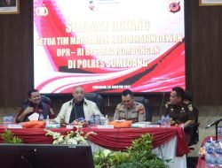 MKD DPR RI Lakukan Kunjungan Ke Polres Sumedang
