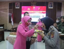 Rayakan HUT Polwan Ke 74, Polres Sumedang Gelar Syukuran