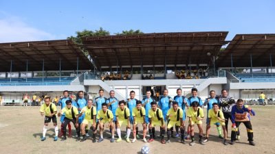 Polres Sumedang Gelar Olahraga Bersama Forum Mahasiswa Cipayung Sumedang