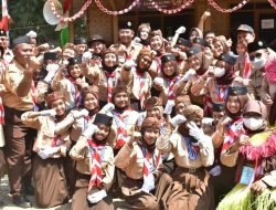 1402 Anggota Pramuka Ikuti Jamran di Rancakalong