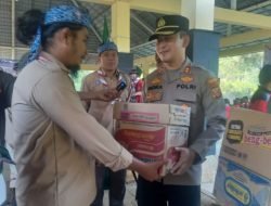 Kapolres Sumedang Tinjau Perkemahan Besar SAKO SPN Di Kiarapayung