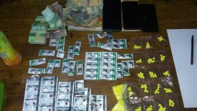 Polsek Jatinangor Amankan Tiga Orang Diduga Pengedar Obat Terlarang