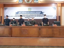 Wabup Erwan Sampaikan Jawaban Bupati atas Pandangan Umum Fraksi-fraksi DPRD mengenai Raperda Perubahan 2022 dan Murni 2023