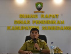 Wabup Erwan Apresiasi Disdik Sumedang, Nilai SAKIP Meningkat Signifikan