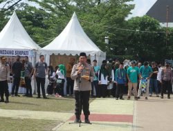 Wakapolda Jabar Brigjen Pol. Bariza Sulfi Buka Peringatan Hari Santri Nasional di Sumedang