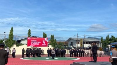 Polres Sumedang Laksanakan Upacara Peringatan Sumpah Pemuda ke-94