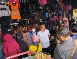 Polres Sumedang Lakukan Pengamanan Kunker Menperindag RI ke Pasar Tanjungsari Sumedang