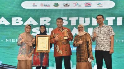 Sumedang Terbaik Pertama se-Jabar Kinerja Penurunan Stunting