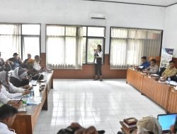 Jelang Peninjauan Jalan Lingkar Timur Bendungan Sadawarna, Kesbangpol Gelar Rakor